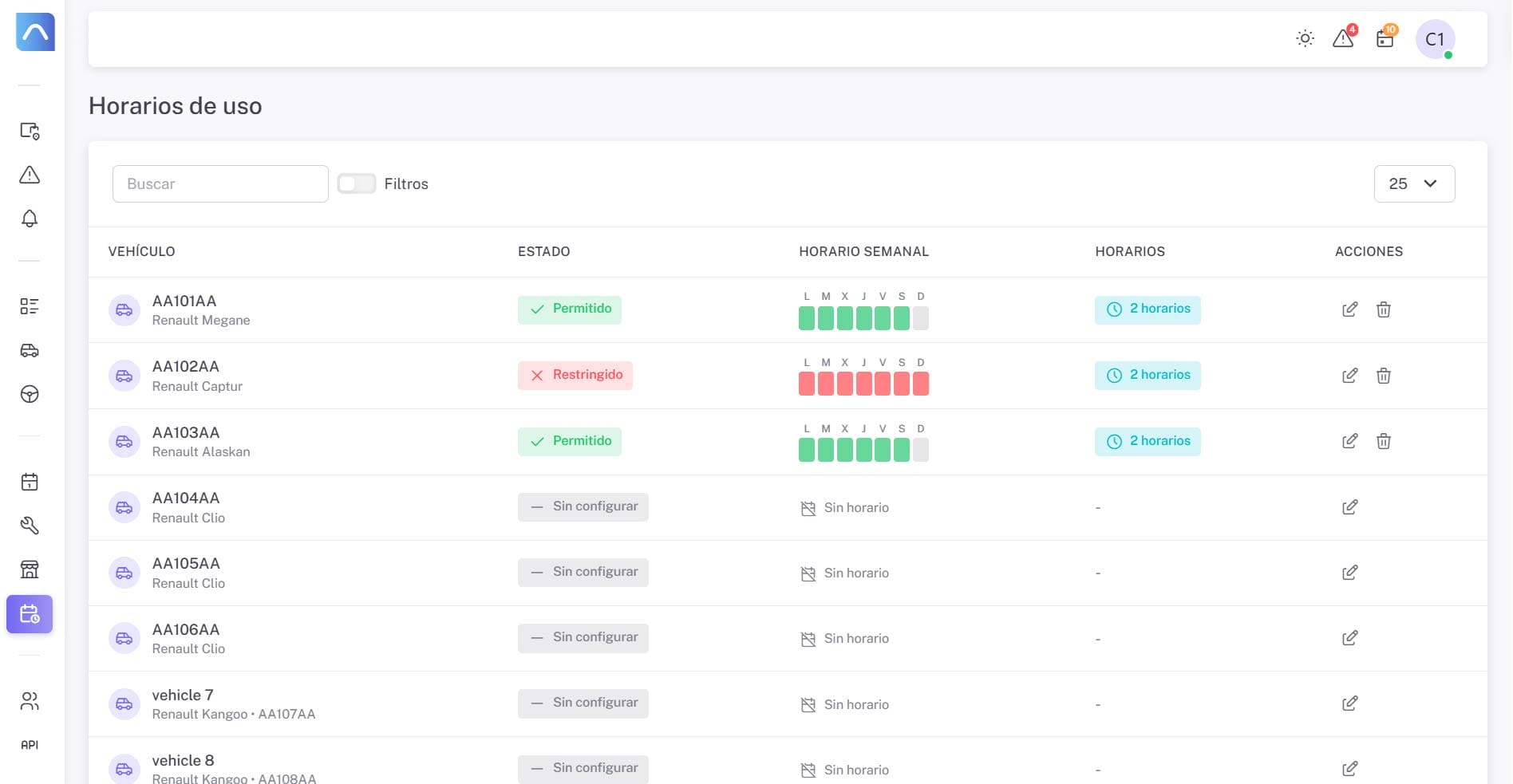 Sistema web alertas